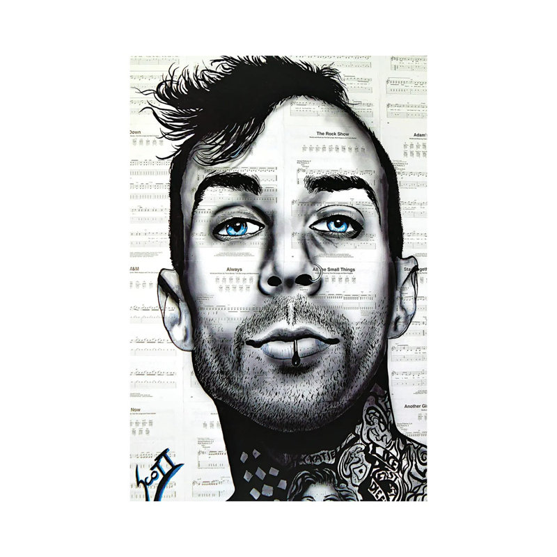 Travis by Brandon Scott - Wrapped Canvas Print, 20.32 cm H x 30.48 cm W