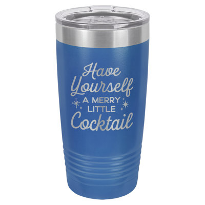 Verre et couvercle isolant A Merry Little Cocktail