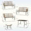 Rattan Sofa Set-1928170157