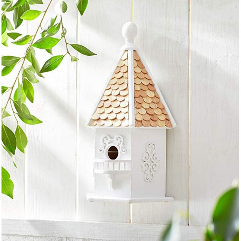 Classic Series Rapunzel 7 in x 10 in x 16 in Birdhouse