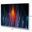 « fractal fire », impression sur toile tendue en bleu ciel-18439890