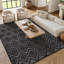 Tapis intérieur / extérieur gris anthracite / noir Foundry Select-1435624788