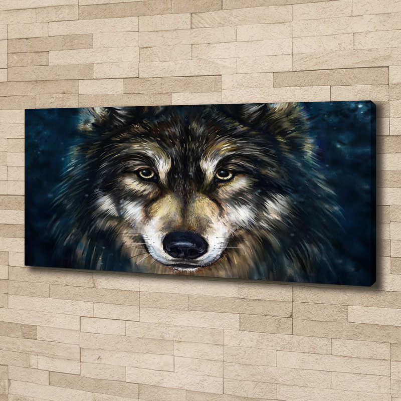 Wolves - No Frame Print on Canvas