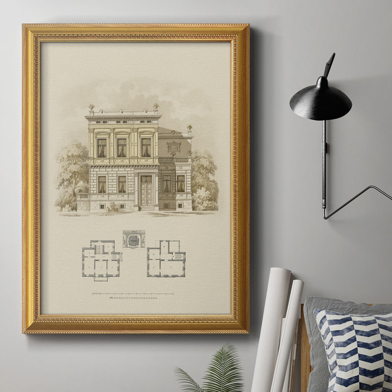 " Estate And Plan III ", 20" H x 16" W x 2.5" D