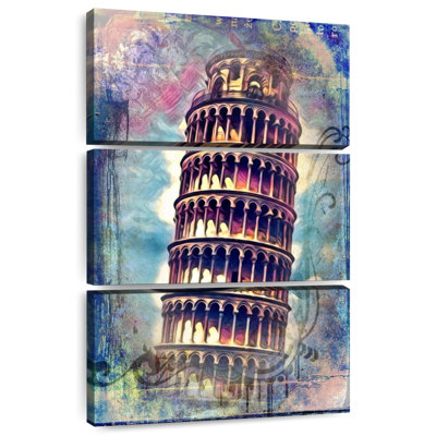 Lilie Grunge Tower Of Pisa