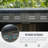 Durable Backyard Storage Shed with Sloping Roof Galvanized Steel Frame Outdoor Garden Shed Metal Uti