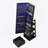 Full Length Mirror With Lockable Storage Cabinet, Interior Lighted Design And Storage Drawers