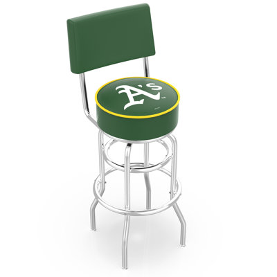 L7C4 Oakland Athletics Swivel Counter Stool