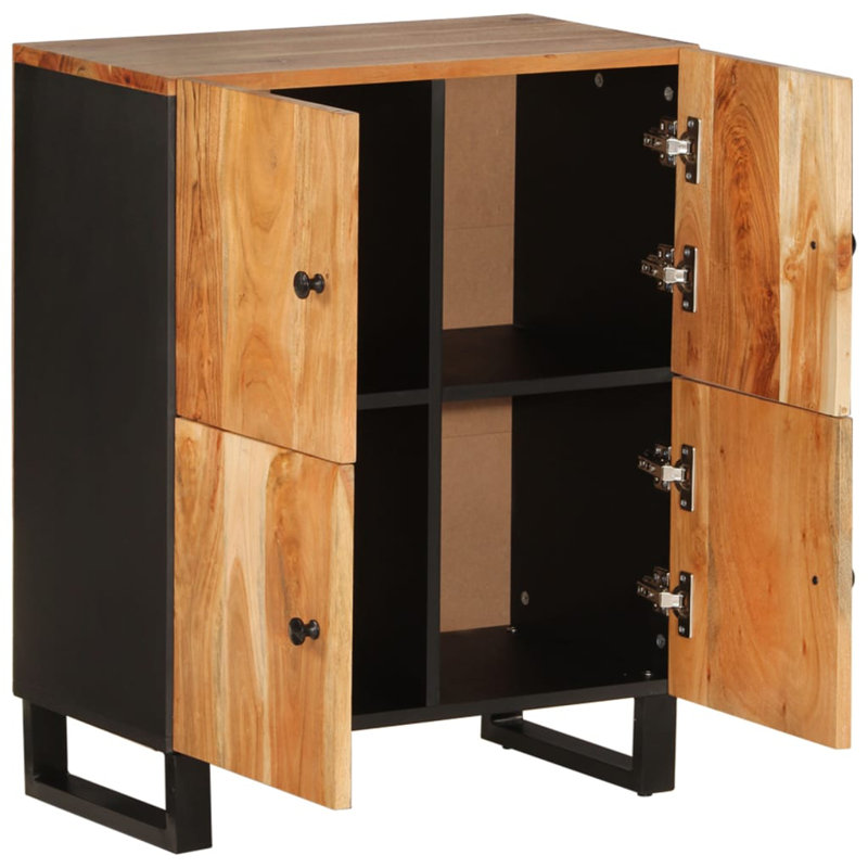 Lorez 60cm Solid Wood Sideboard, Acacia