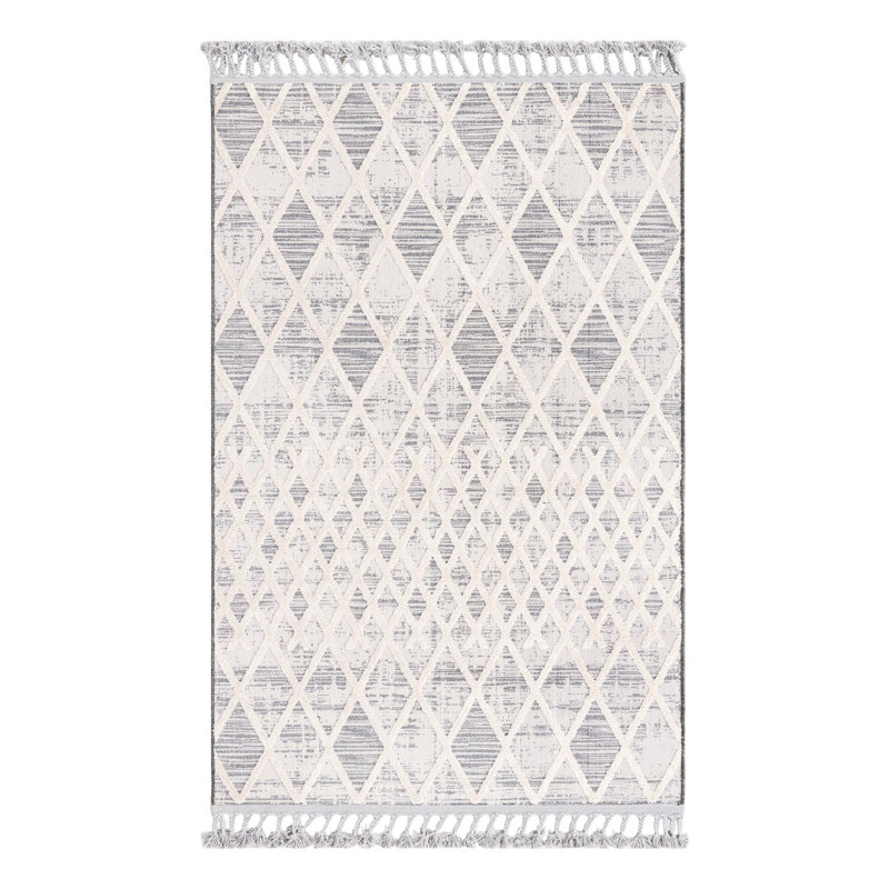 Groton gris / Gray Damion, Rectangle 4' x 6'