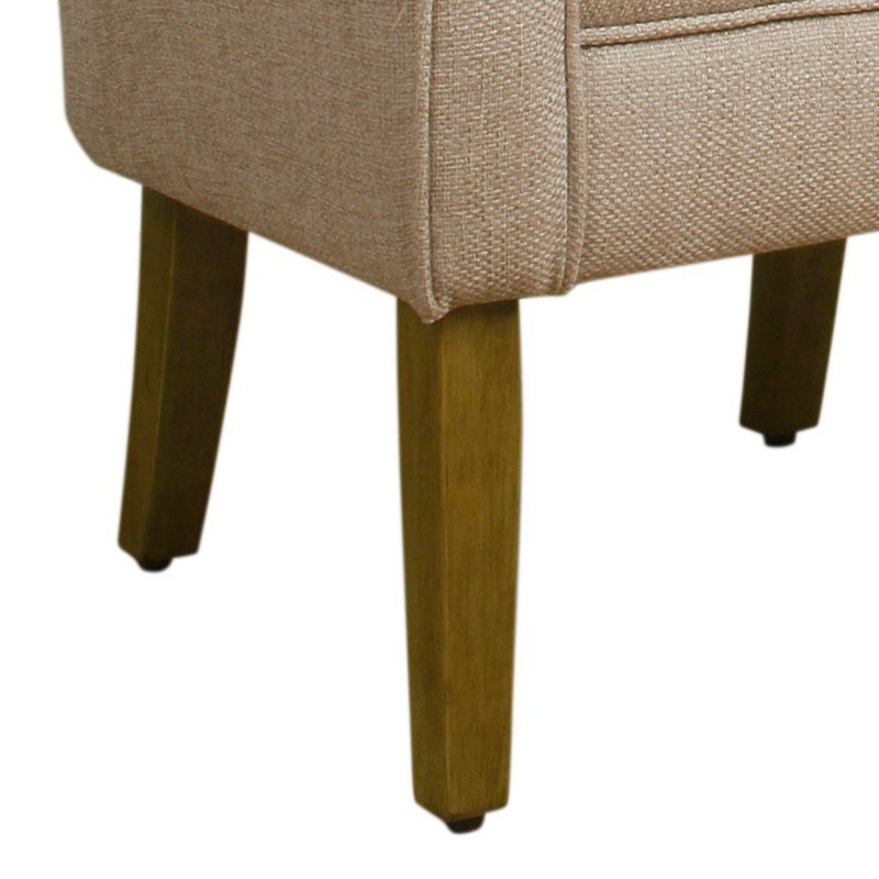 Fauteuil large de 28 po Caloundra, Brun