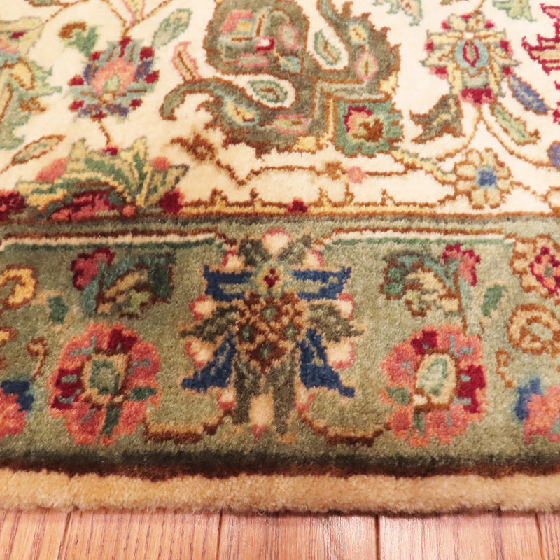 Kingdom Hand Knotted Wool Area Rug, Sample 2' x 3'
