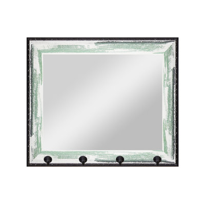 Veyron Solid Wood Flat Wall Mirror