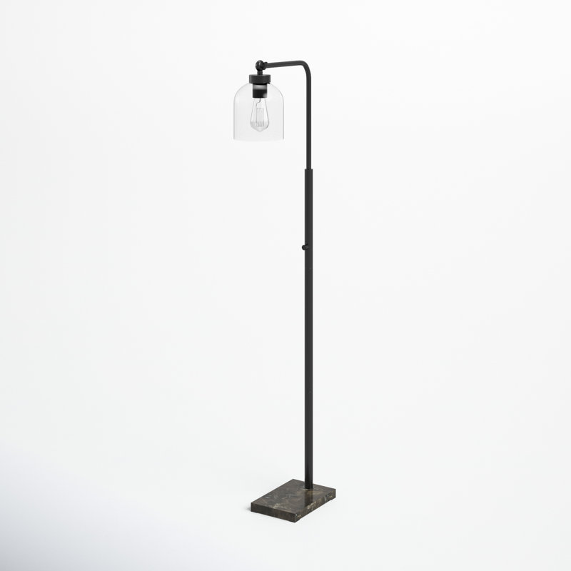 Gemma 55'' Task Floor Lamp, Black