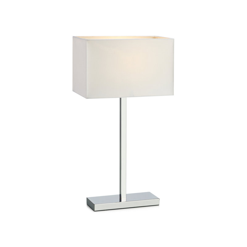 Seaway Metal USB Table Lamp, Chrome