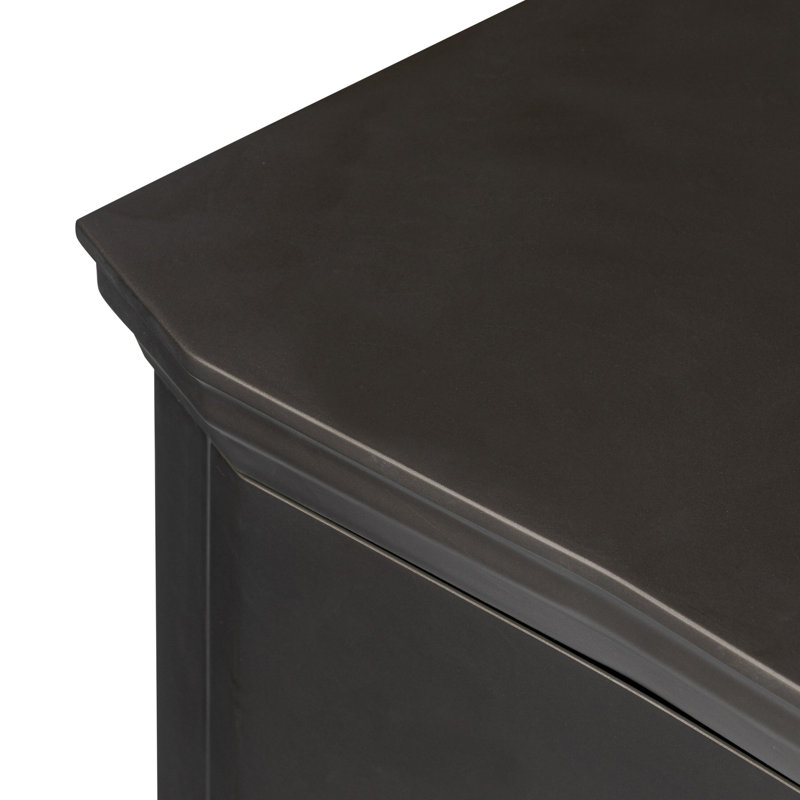 Talese Nightstand-Smooth Bronze