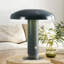 Writzer 11" Contemporary Bohemian Rechargeable/Cordless Dimmable Integrated LED Mushroom Table Lamp-1863974583