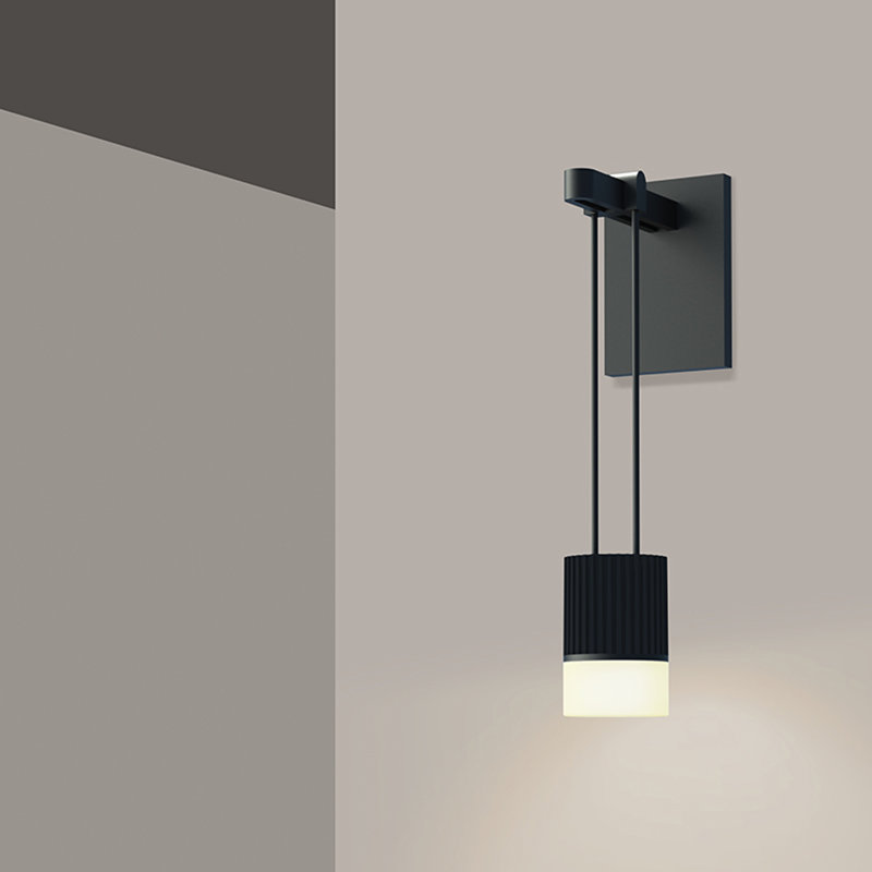 Suspenders® 1 - Light LED Armed Sconce
