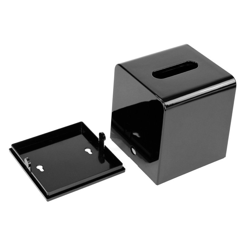 Housse pour boîte de tissu Leveille, Noir