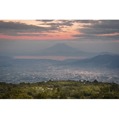 City Of San Salvador - Wrapped Canvas Print