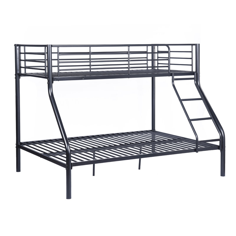 Henline DE Size - 140 X 190 Cm Metal Bed, Black