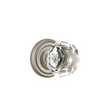 Privacy (Bed & Bath) Diamond Crystal Knob with Regular Rose