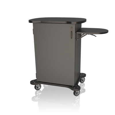 39'' H x 26'' W 1 Laptop/Tablet Storage Cart with Wheels