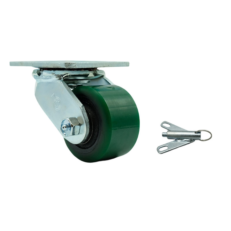 Poly sur roulettes en acier