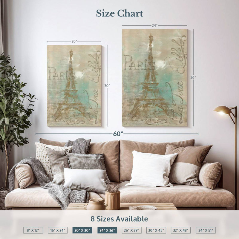 Aime Champs De Mars, 36" H x 24" W