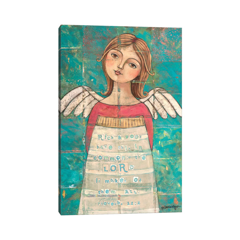 Créateur de toutes les écritures par Teresa Kogut - reproduction d'art, Aucun mat, H 26 po x l 18 po x 1,5 po, Toile tendue