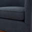 Chaise d'appoint, chaise pivotante avec base en bois