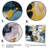 " Yellow And Blue Fluid Stone II " Color Photography Print-1830586597-1830586618