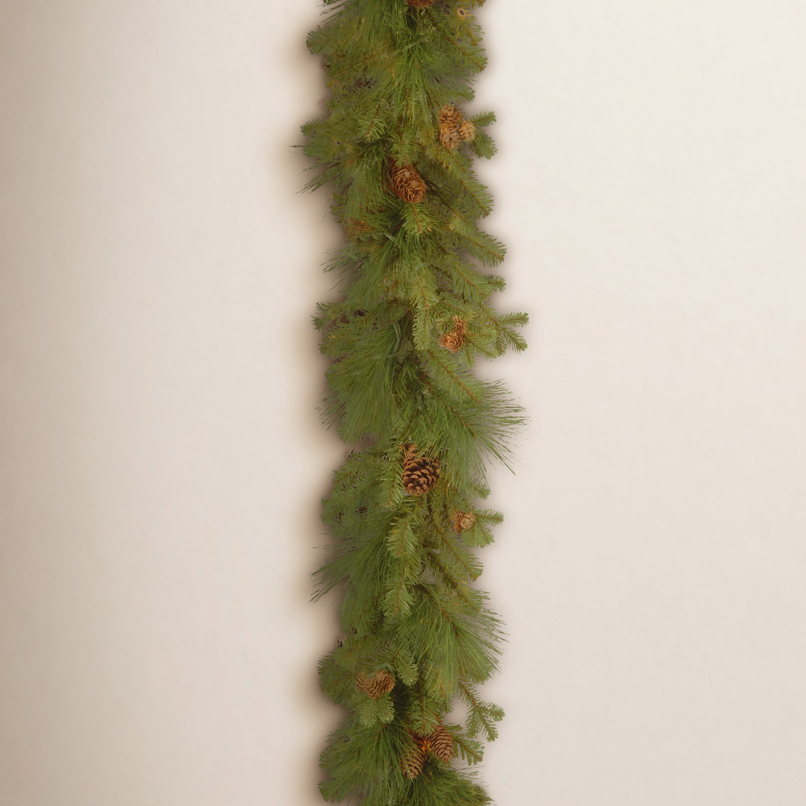 108" Pre-Lit Spruce Christmas Garland