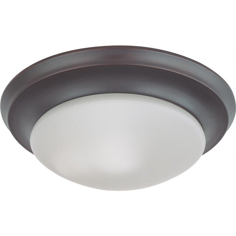 Plafonnier encastré pour cuve simple 11,5 po 1-light Coeur, Non