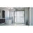 Infinity-Z 60" W x 36" D x 76.75" H Semi-Frameless Rectangle Shower Enclosure with Towel Bar-20961234-20961235-20961236