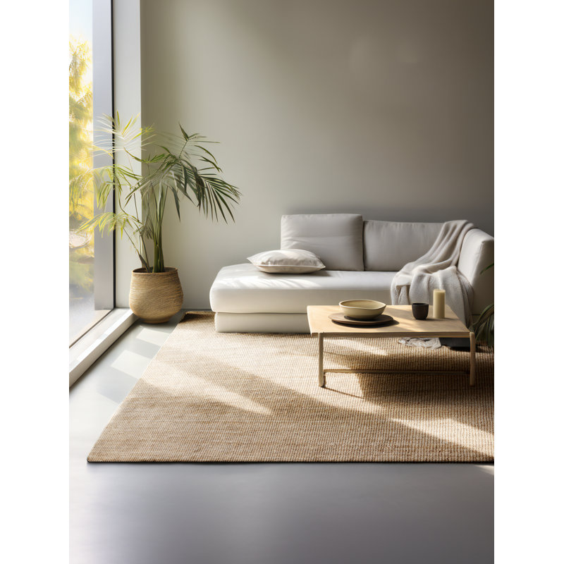Jaipur Jute Rug, Rectangular 60 x 90cm