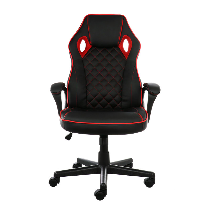 Inbox Zero Kuldeel Adjustable Swiveling PC & Racing Game Chair