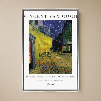 Exhibit - Place par Vincent Van Gogh - Impression sur toile