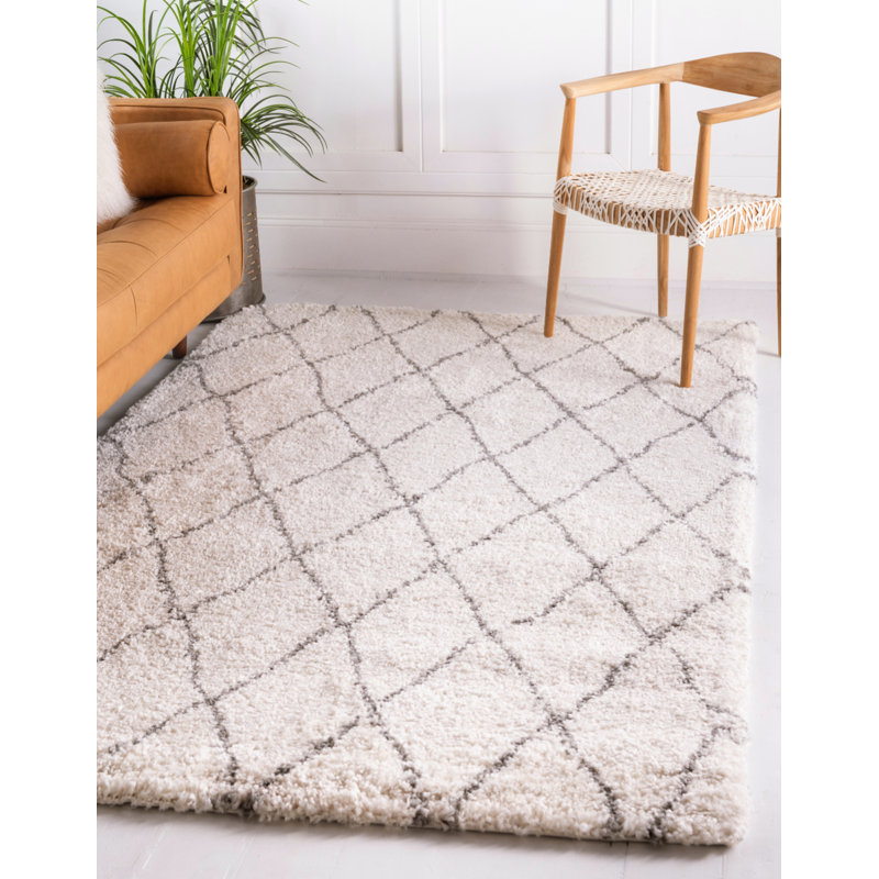 Reardon Geometric Indoor Rug, Rectangle 4'1" x 6'1"