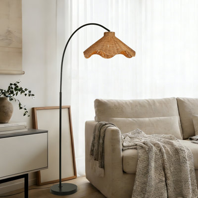 Lampadaire arqué Millerville 70,5 po