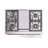 ILVE Nostalgie II Series 40 inch Dual Fuel Range with 6 Sealed Burners, Griddle (Solid Door)-99299312-99299282