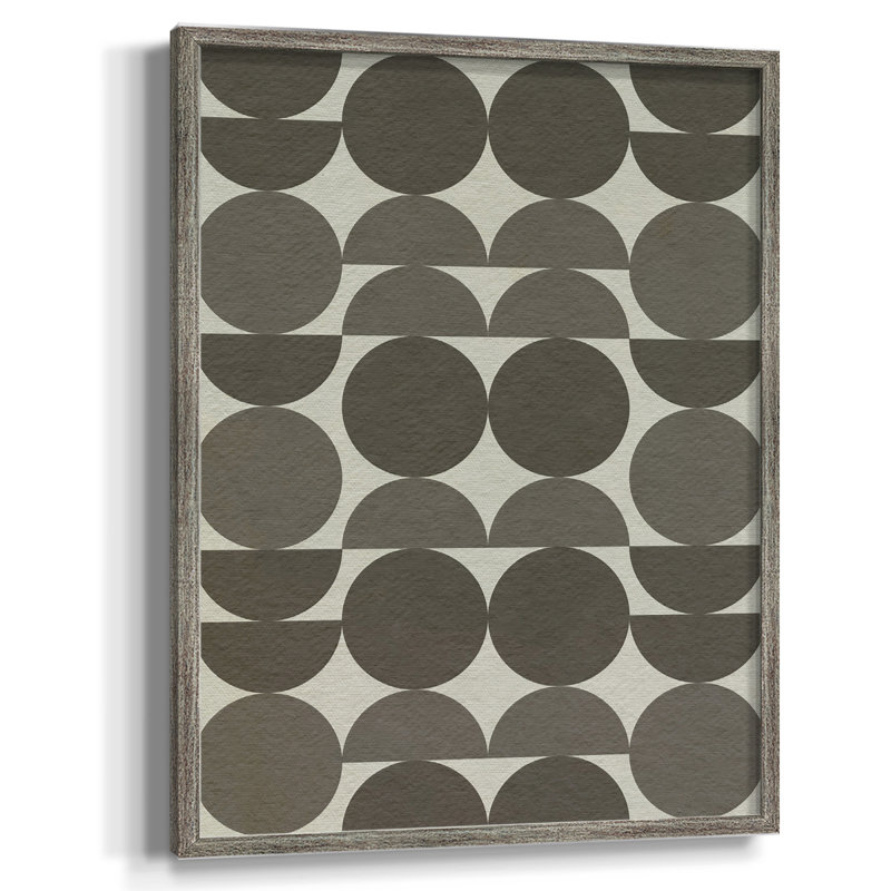Neutral Subtle Shift II Framed Print - Solid Wood, 11" H x 9" W