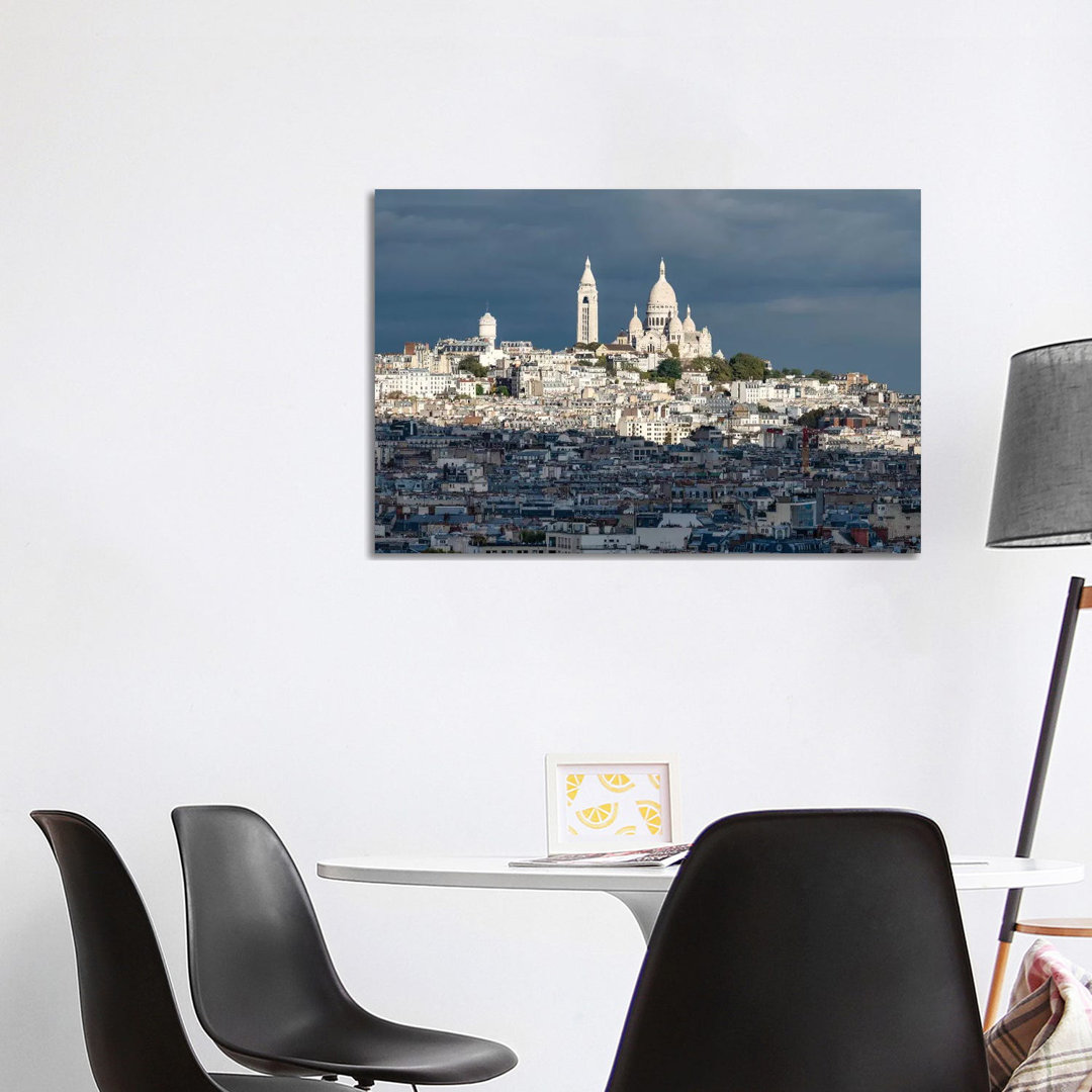 Basilica Sacré-Cœur by Jan Becke - No Frame Gallery-Wrapped Canvas Giclée on Canvas
