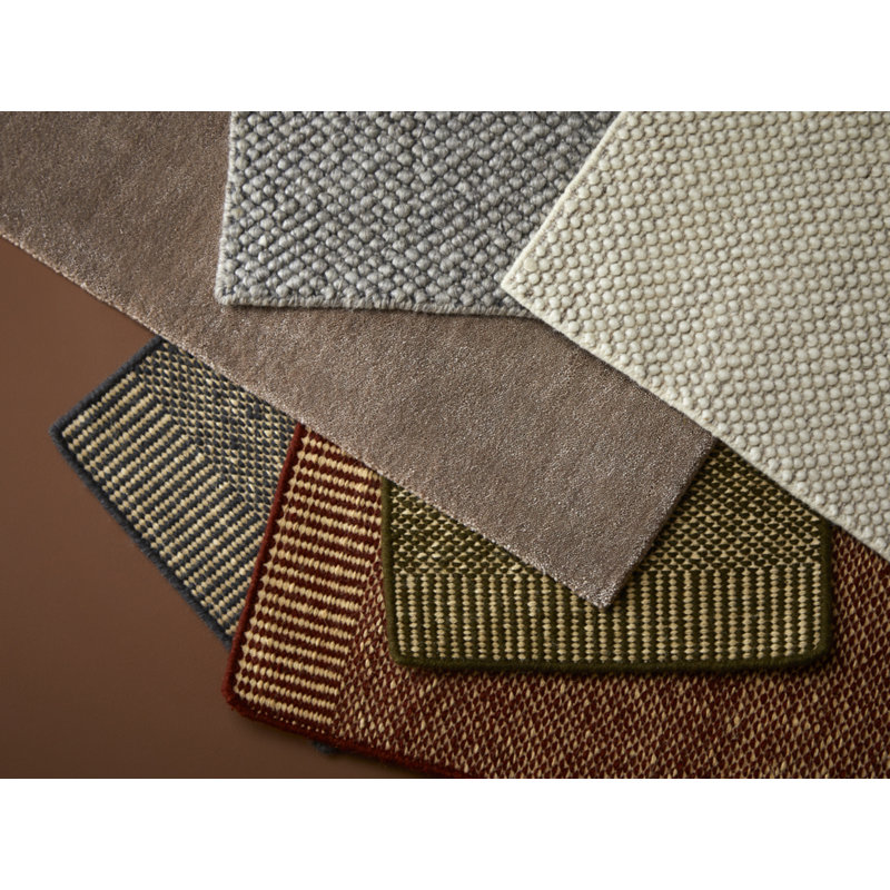 Gray Rombo Rug, Runner 2'4" x 6'5"