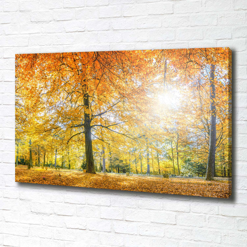 Autumn Forest - Wrapped Canvas Print