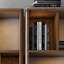 Bibliothèque de rangement de style européen