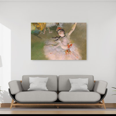 Dancer On The Stage Classic Traditional Contemporary Wall Art Print