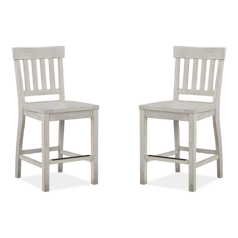 Jago Counter Stool with Solid Wood Frame