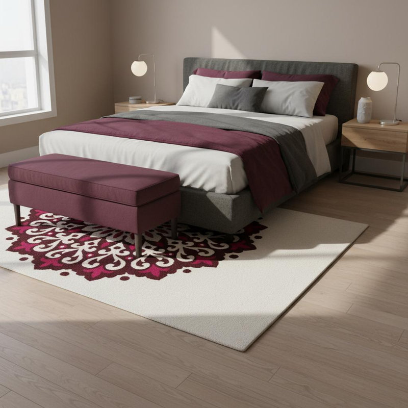 Tapis transitionnel Gupta, 5 pi x 7 pi 6 po