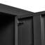 6 Door 72"H Metal Lockers, Versatile Storage Cabinet For Home Gym Office Garage, Black Lockers With Doors, Secure Different Settings, Electrostatic Treated,